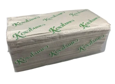 Рушники паперові в аркушах, V-скл., 170шт, Кохавинка